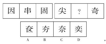 2018广西公务员行测技巧：图形推理之膝跳反射