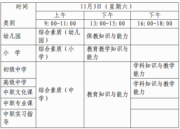 教师资格